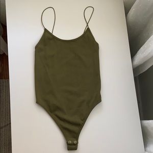 Forever 21 ribbed bodysuit